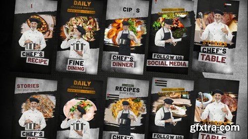 Videohive Chef's Table Stories 49390813