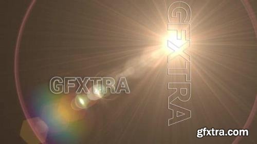 Sun Glow Ray Motion Flare Animation 1581855