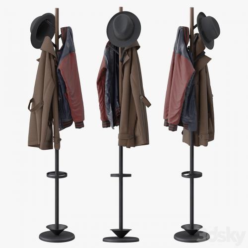 Coat Rack with Umbrella