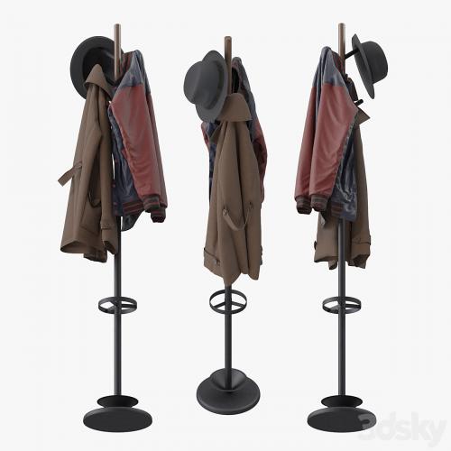 Coat Rack with Umbrella