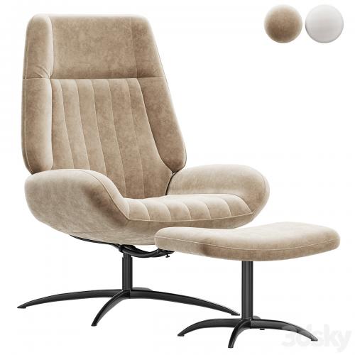 DRAAIFAUTEUIL_TIRONA_GEEL