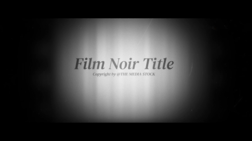 ArtList - Film Noir Title Credits - 126910