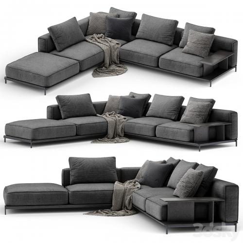 Corner sofa Brera from Poliform