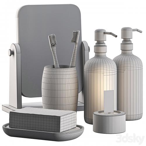 Decorative bathroom set