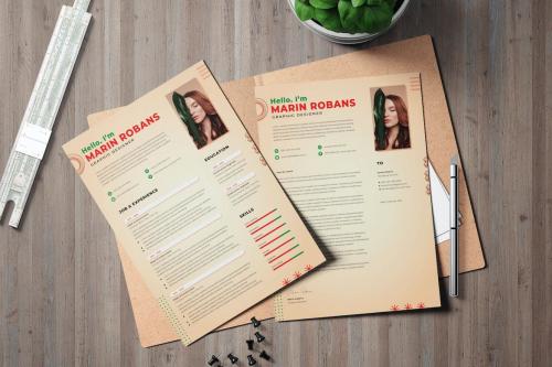 CV Resume &amp; Letter Cover Word