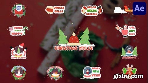 Videohive Christmas Stuff Titles for After Effects 49384251