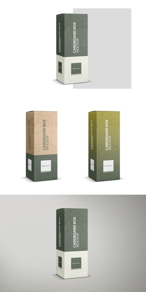 Cardboard Box Mockup - 288938941