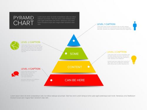 Pyramid Chart Informative Layout - 288957358