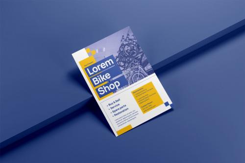 Bike Shop - Clean &amp; Modern Flyer Media Kit