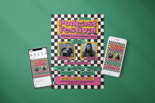 Podcast Festival - Flyer Media Kit