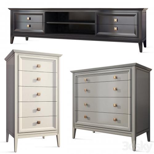 TV cabinet chest of drawers for clothes Tesoro Aletan