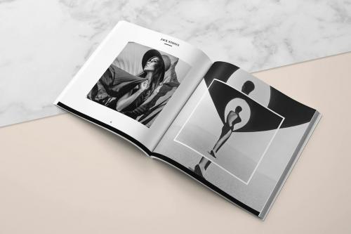 Square Portfolio Book