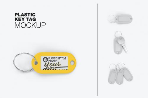 Key Tag Mockup