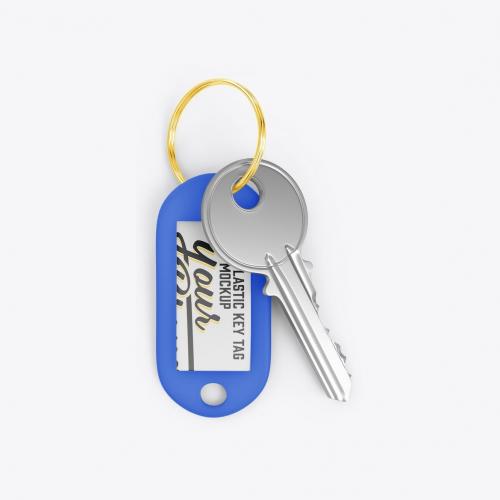 Key Tag Mockup