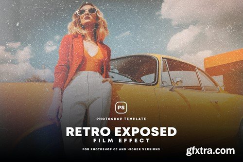 Retro Exposed Film Effect VRMZYJY