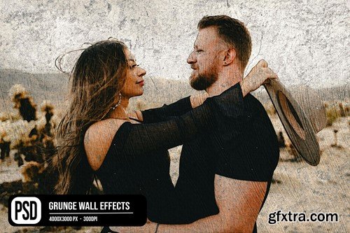 Grunge Wall Photo Effects V2F2H4B