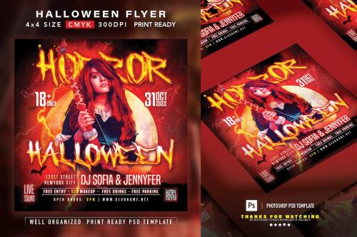 Halloween Party Flyer