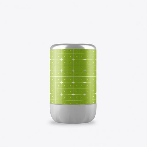 Metallic Bottle Cooler Mockup