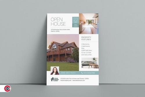 Real Estate Open House Template Design