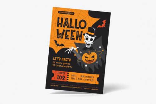 Halloween Party Flyer