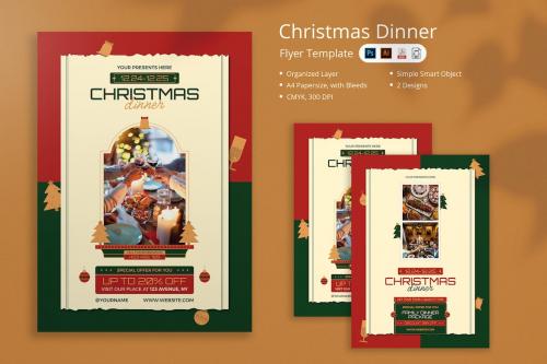 Tiant - Christmas Dinner Flyer