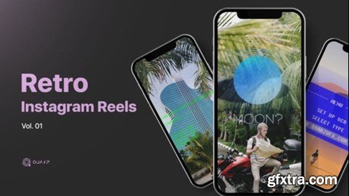 Videohive Retro Instagram Reels Vol. 01 49425307