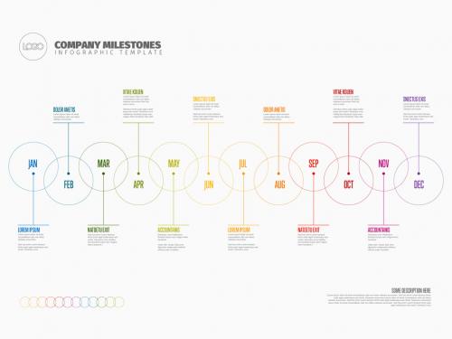 Annual Timeline Infographic - 291546617