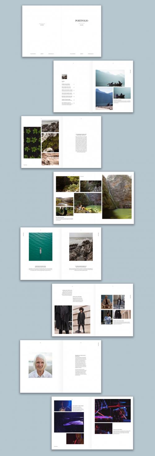 Minimal Portfolio Layout - 291765070