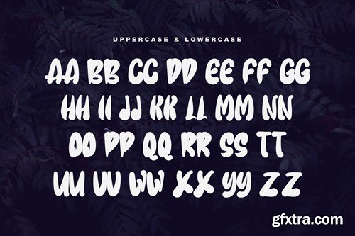 Tamoth Utamo Handwritten Display Font 7UQ9ENR