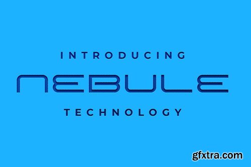 Nebule Technology Font HH777ZL