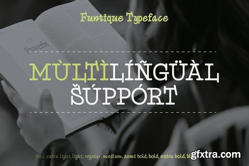 Funtique - Unique Serif Typeface X37BBD8