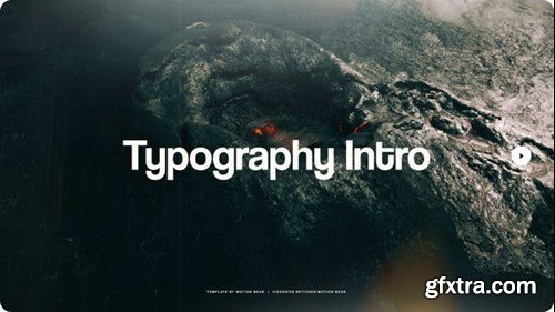 Videohive Typography Intro 49386829