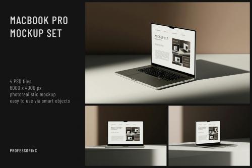 MacBook Pro Mockup Set