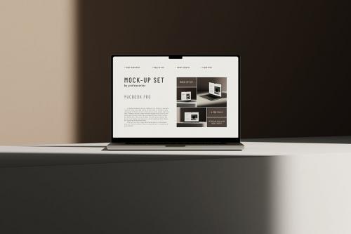 MacBook Pro Mockup Set