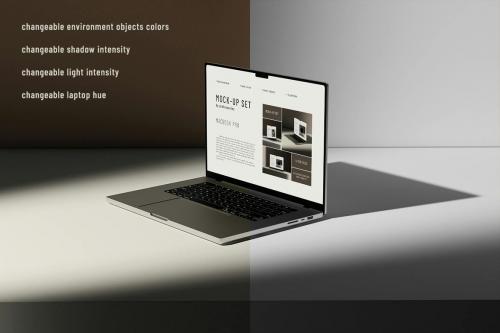 MacBook Pro Mockup Set