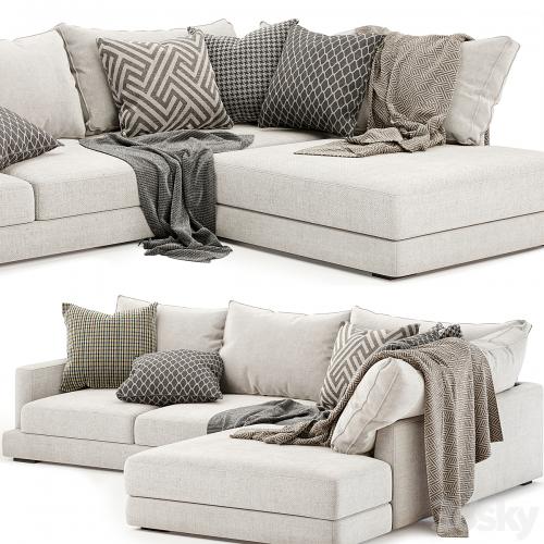 Tully sofa with chaise