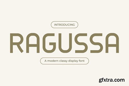 Ragussa - Modern classic elegance Font PYLMDYF