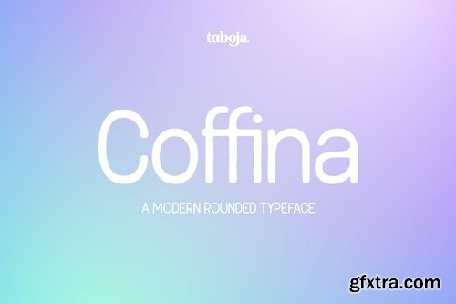 Coffina - Rounded and Rough Typeface FUQYVND