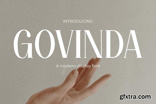 Govinda - Stylish Modern Font 4D3RYCU