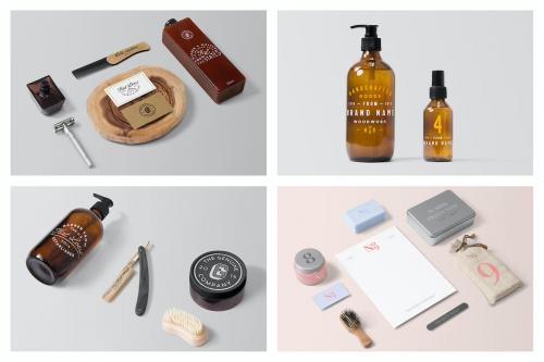 Cosmetic Packaging Mockups