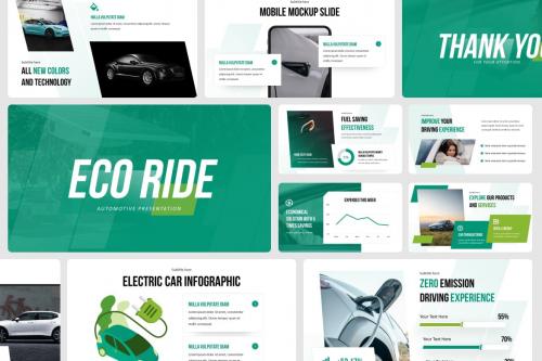 Eco Ride Automotive PowerPoint Template