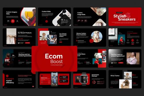 EcomBoost E-commerce - PowerPoint