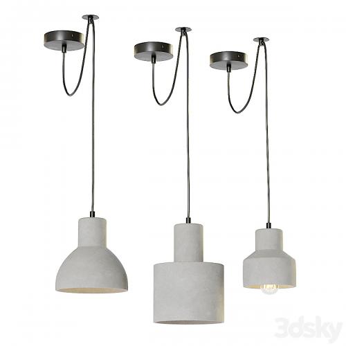 Maytoni Broni hanging lamp set