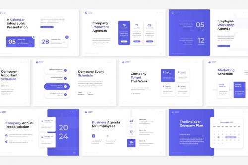 Calendar and Agenda Powerpoint