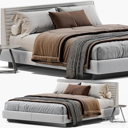 Minotti Roger Bed