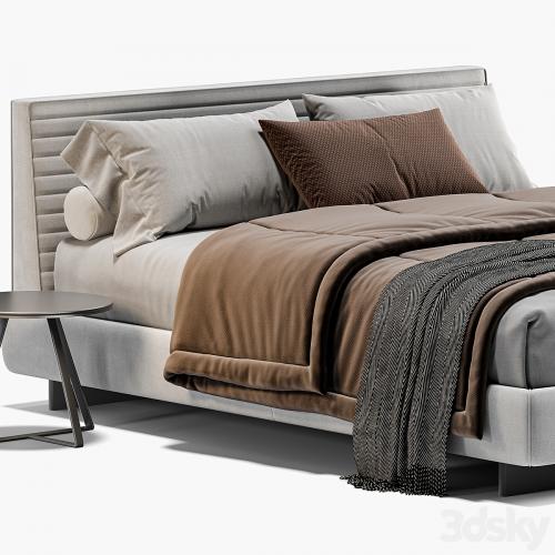 Minotti Roger Bed