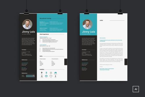 Clean Resume CV Template