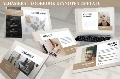 Alhambra - Lookbook Keynote Template