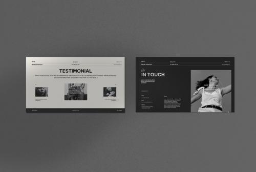 Brand Strategy Presentation Template