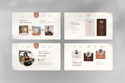 Yoga Club PowerPoint Template